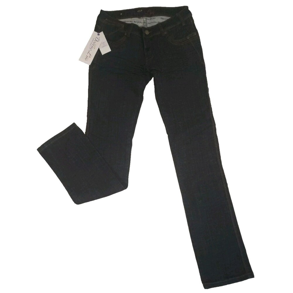 Devine Lio-Luv Low Rise Straight boot Leg Jeans Sz 30 Faith Fashion 1John 4:18
